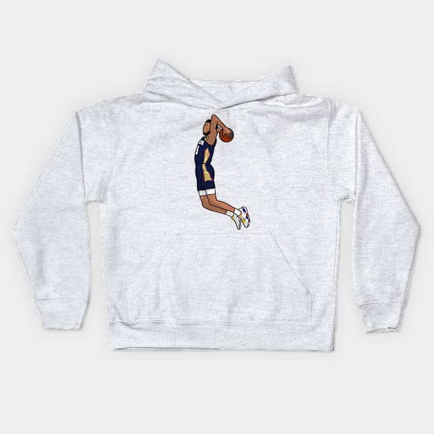 Murphy the dunk Kids Hoodie by Rsclstar